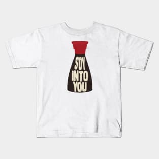 Soy sauce puns Kids T-Shirt